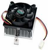 Coolermaster processor (CPU) heatsink and fan cooling unit