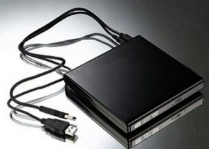 No CD/DVD drive - External USB 2.0 CD/DVD drive for use with laptops that have no optical drive