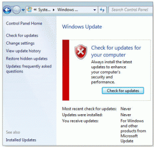 Fix Windows Update - Windows Update options in Windows 10