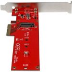 StarTech.com M.2 Adapter - x4 PCIe 3.0 NVMe - Low Profile and Full Profile - SSD PCIE M.2 Adapter 
